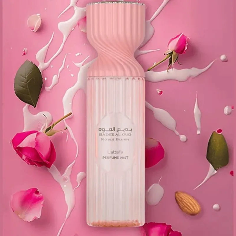 Body Splash Badee Al Oud Noble Blush Perfume Mist Lattafa