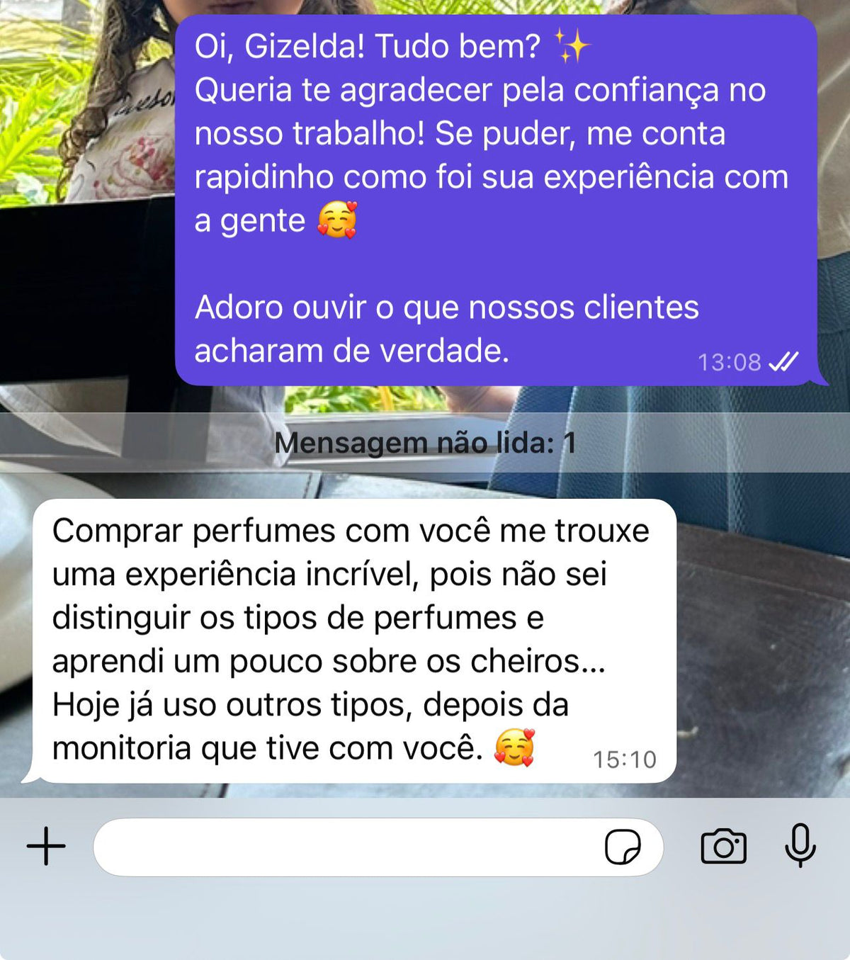 Cliente Gizelda